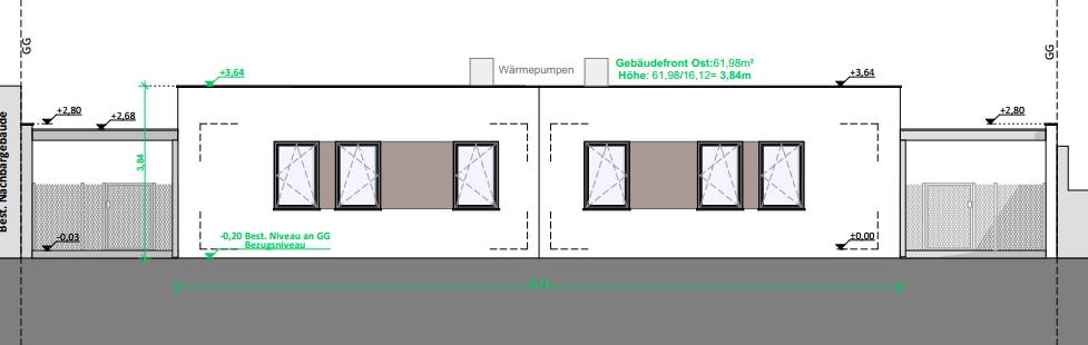 Neubau: 3-Zimmer Bungalow in Prellenkirchen