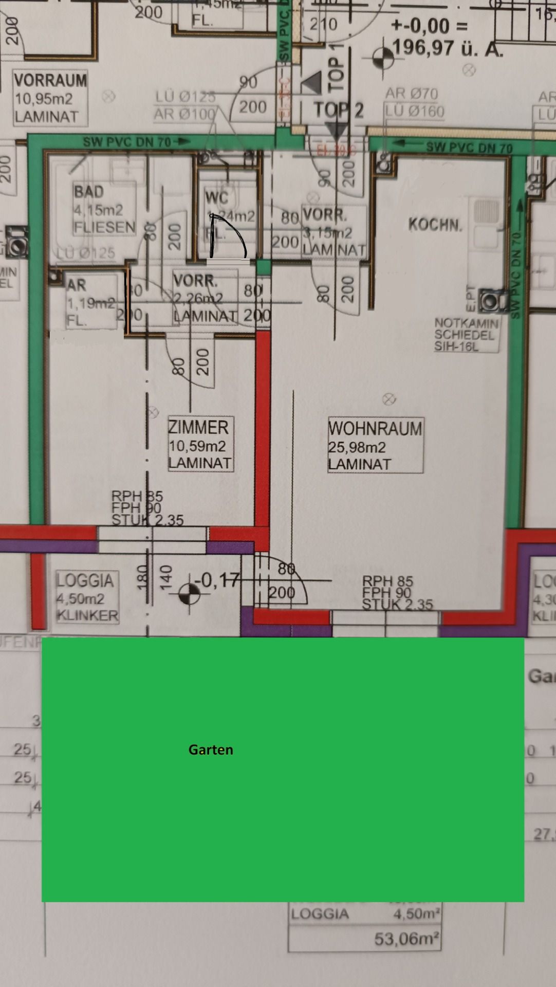 2-ZIMMER-WOHNUNG MIT GARTEN, TERRASSE UND STELLPLATZ IN EDELSTAL