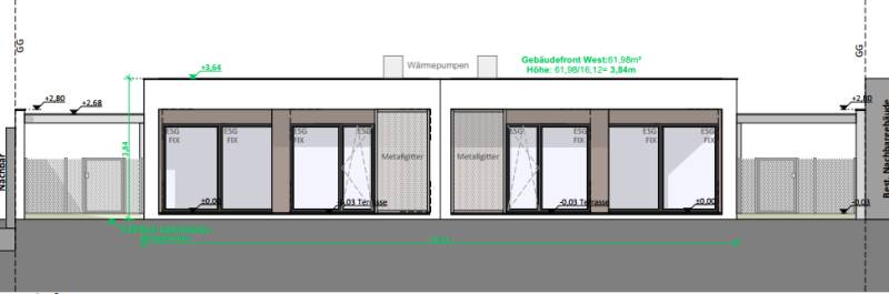Neubau: 3-Zimmer Bungalow in Stopfenreuth