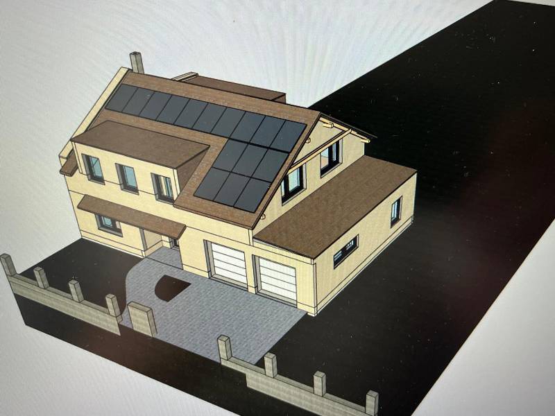 Neubau: Einfamilienhaus mit großem Grundstück, Potzneusiedl